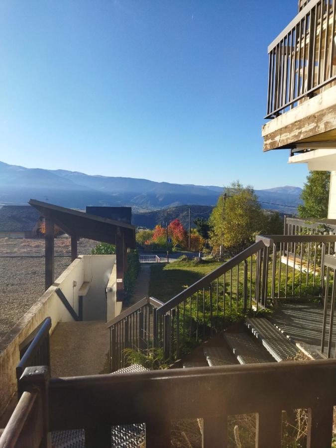 Studio cabine vue sur les Pyrénées Font Romeu Exterior foto